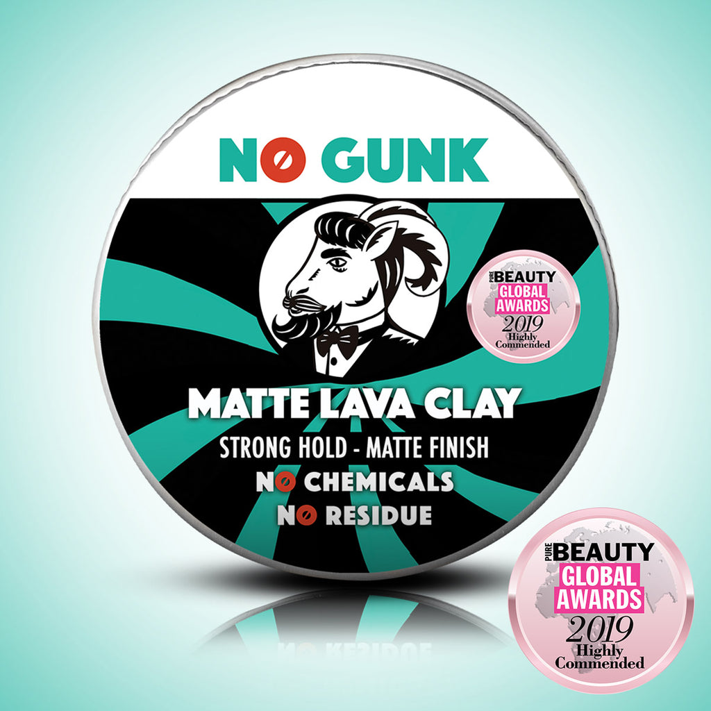NO GUNK Natural Hair Clay Matte Lava Clay front